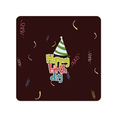 Fridge Magnet Square - Happy Birthday